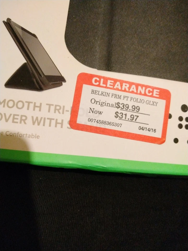 BELKIN SMOOTH TRI-FOLD COVER WITH STAND for Samsung Galaxy Tab 3, 10.1 - Image 2 of 4