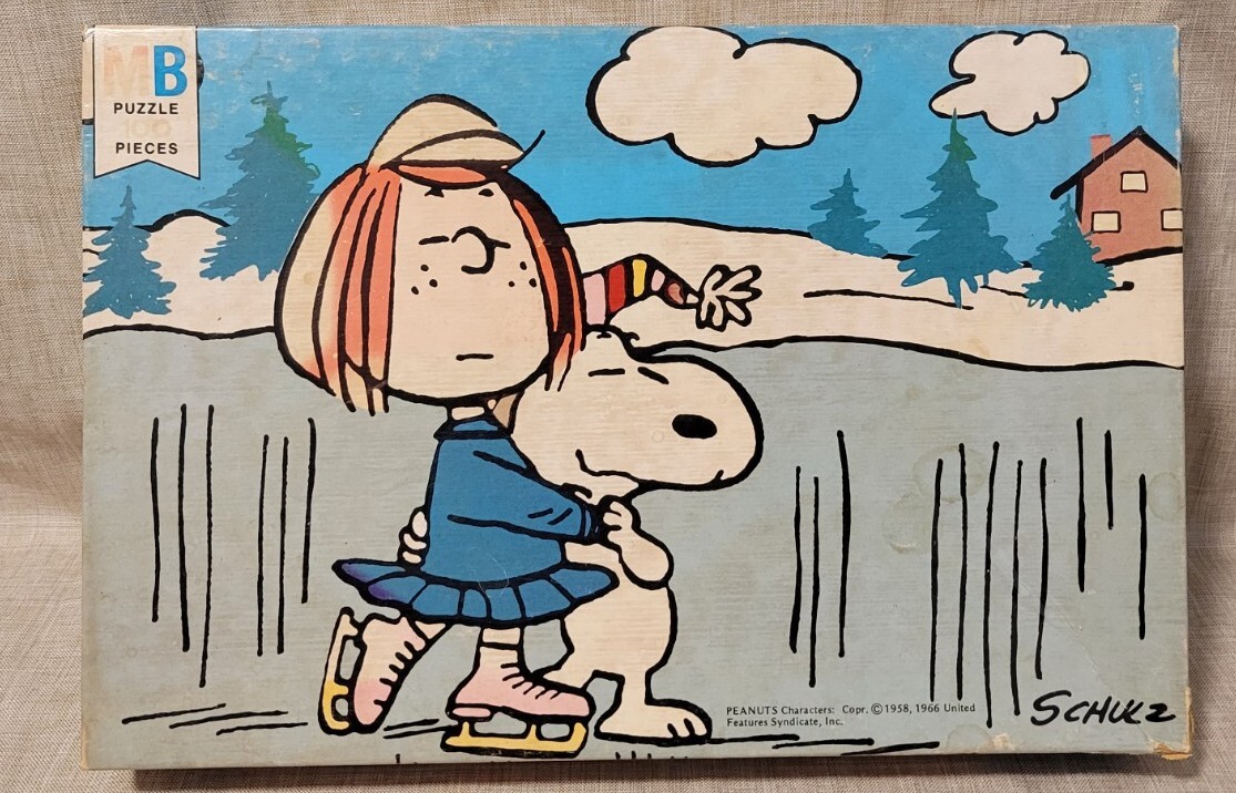 Vintage PEANUTS SNOOPY　М　スヌーピー Vintage 1950 Snoopy Peanuts Wind Up Music Jack In The Box