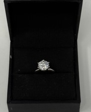 Lady's Silver Stone Ring Size:7 G81000410