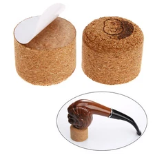 2Pcs Practical Tobacco Smoking Pipe Cork Knocker Smoking Ashtray Cleaning Tool