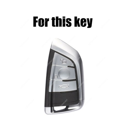 Remote Key Fob Case For BMW X3 X4 M2 M3 M4 Silicone Key Protector Case Cover - Foto 2 di 14