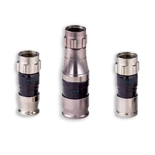 SatelliteSale Indoor/Outdoor  F-Type Coaxial Connectors for Coaxial Cables