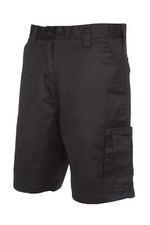 Mens 2 x Pairs of Cargo Combat Work Shorts Size 30 to 40 - BLACK or NAVY BLUE