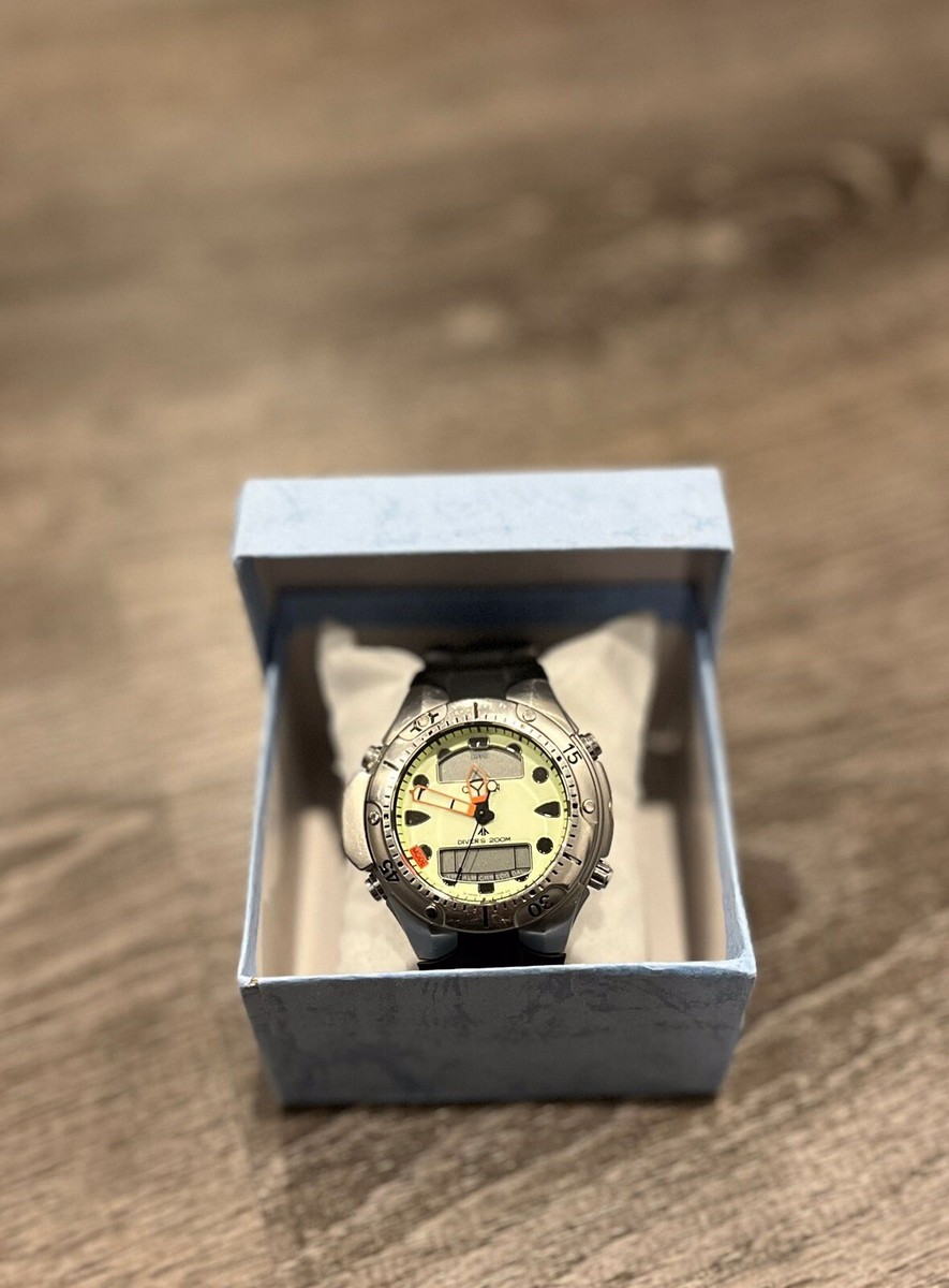 Rare Vintage Citizen Aqualand diver's Promaster Duplex cal. C500