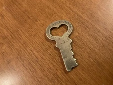 Vintage CORBIN CABINET LOCK CO Key