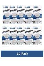 10-Pack Energizer Lithium 2032 3 Volt Electronic/Watch Battery 2 pk