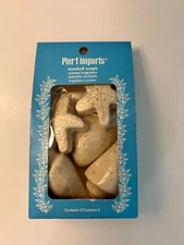 Pier 1 Imports Seashell Soaps Ocean Fragrance 5-Piece New Sealed