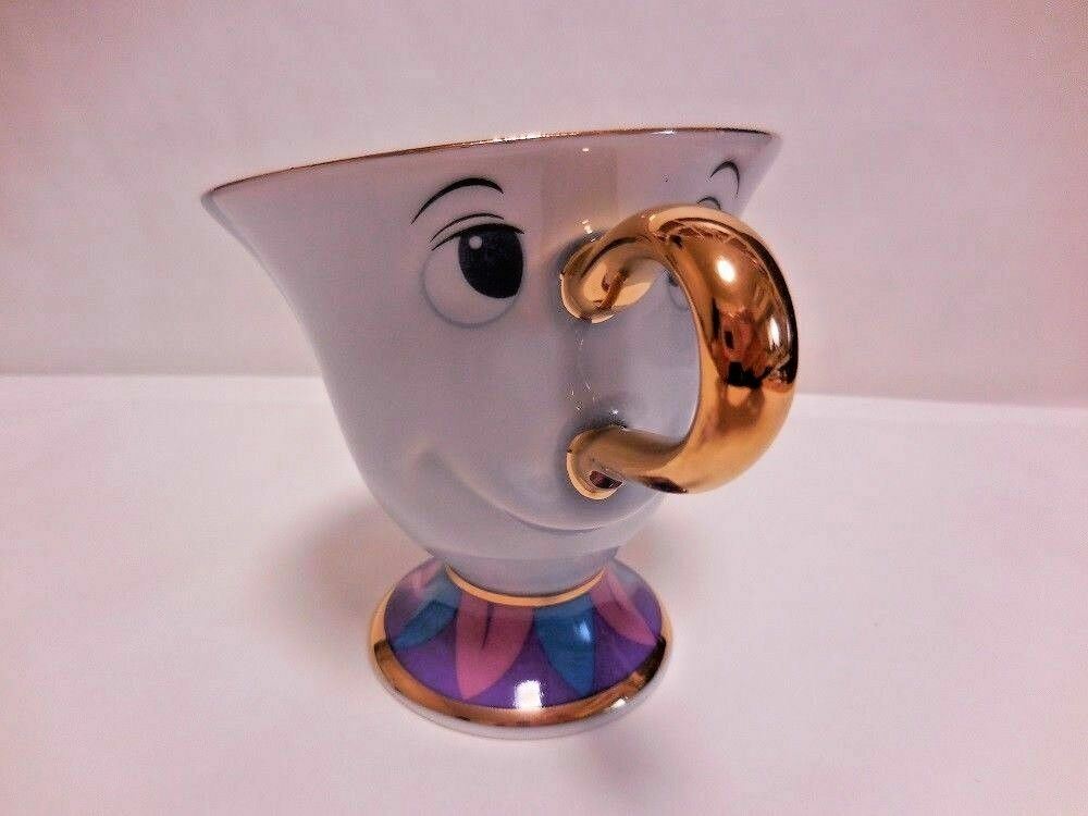 Japan Tokyo Disney Resort Beauty and The Beast Chip Mug