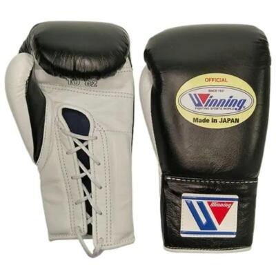 winning ウイニング ボクシンググローブ 10oz 黒 MS-300 Winning Boxing Gloves MS-300 Professional Type 10oz Black