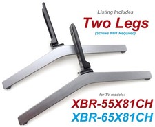 Pre-Owned Sony XBR-55X81CH XBR-65X81CH Stand Legs 5-009-393-21 / 5-009-398-21 
