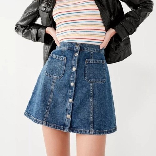 Urban Outfitters BDG Snap Button Front 