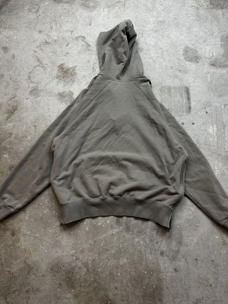 2016-17 FOG Fear of God Olive Side Zip Heavyweight Oversized 2016-17 FOG Fear of God Olive Side Zip Heavyweight Oversized