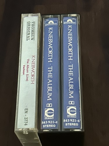 Knebworth the album and Knebworth part two- Cassette Tape- both included - Picture 2 of 10