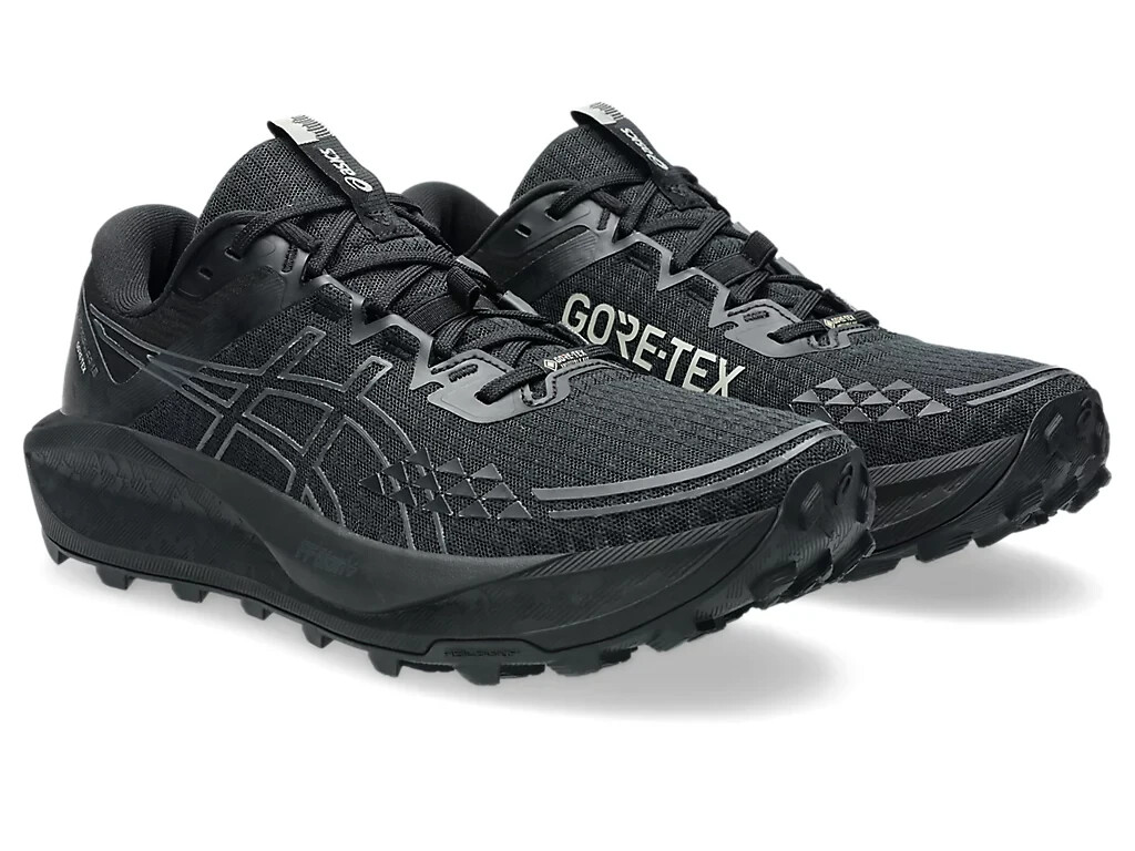 ASICS GORE-TEX ブラックシューズ ASICS GEL-Trabuco 13 GTX 1011B978 002 Black Graphite Grey