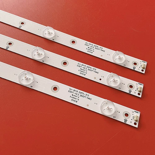 3 Stück LED Streifen für PHILIPS 32PH55302 32PFT5501 32PHH4100 32PHH4200 LB32080 V0-00 - Bild 3 von 9