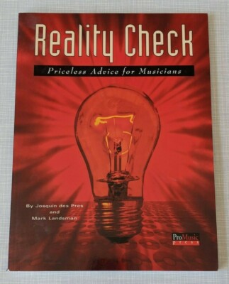 Reality Check Priceless Advice for Musicians by Mark Lansman Josquin Des Pres