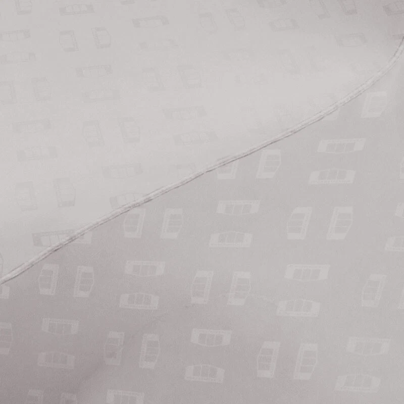 Chevrolet Camaro 2016-2024 cubierta interior vehículo 23457480 gris con logotipo OEM GM Foto 2 de 3