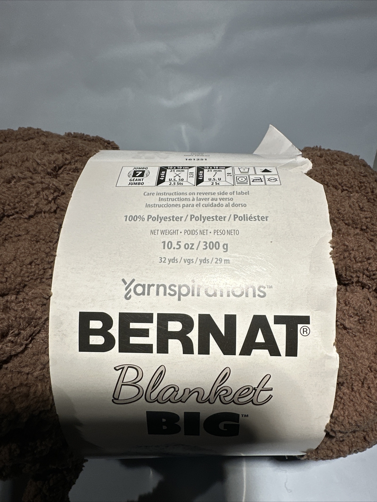 LOT of 2 BERNAT BLANKET BIG in TAUPE 10.5oz/300g 32yds/29m eBay