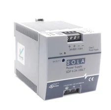 Sola HD SDP4-24-100LT AC/DC Power Supply, 115/230VAC Input, 24VDC 3.8A Output