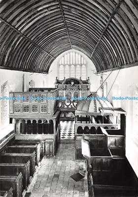 D031299 2. Rycote Kapelle. Oxfordshire. Innen Blick Osten. Ministerium für Öffentlichkeit