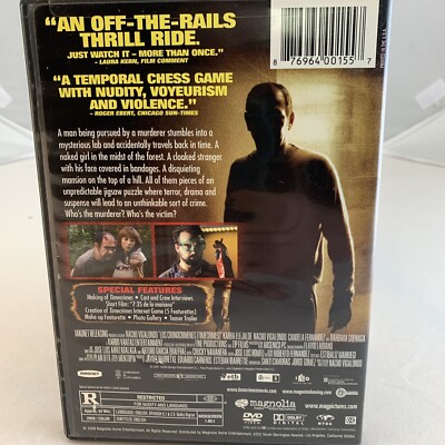 Timecrimes DVD cult sci-fi horror thriller mystery time travel