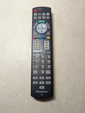 Genuine Panasonic N2QAYB000571 Remote Control - Panasonic VIERA Smart TVs Works