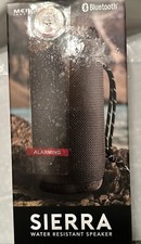 Sierra Water Resistant Speaker - Black Bluetooth Speaker 2022