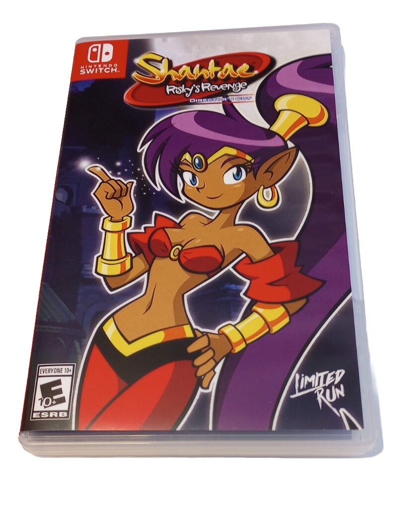 Shantae: Risky's Revenge Director's Cut (Switch) Case & Manual