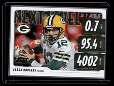 2020 Score #NLS-AR Aaron Rodgers Next Level Stats Red NRMT or Better