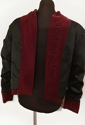 YVES SAINT LAURENT Rive Gauche 1991 YSL Sz M US Red Velvet