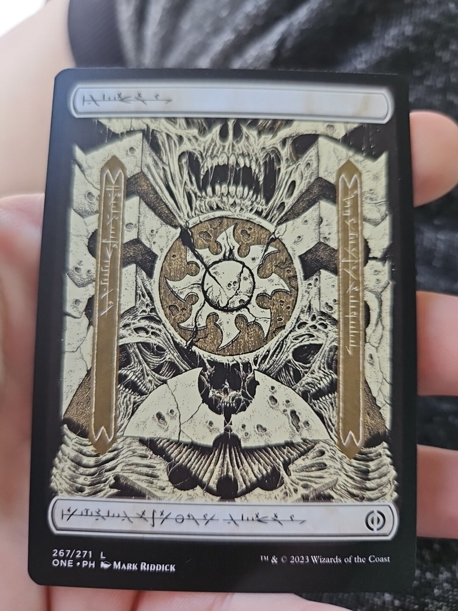 MTG Plains #267 Full Art Phyrexia All Will Be One 2023 Magic