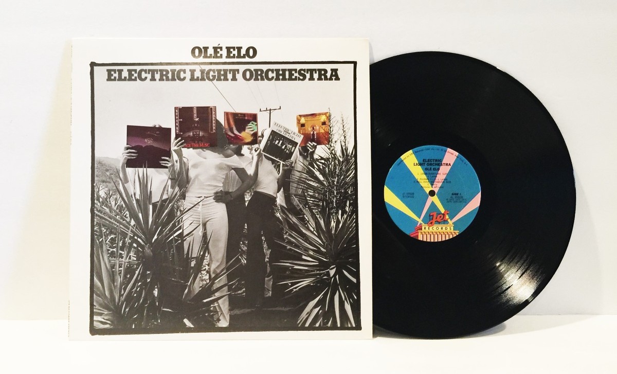 ELECTRIC LIGHT ORCHESTRA 1976 OLE ELO 33 VINYL LP RECORD EXCELLENT