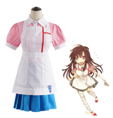 Dangan Ronpa 2 Danganronpa Mikan Tsumiki Dress Cos Cosplay Costume