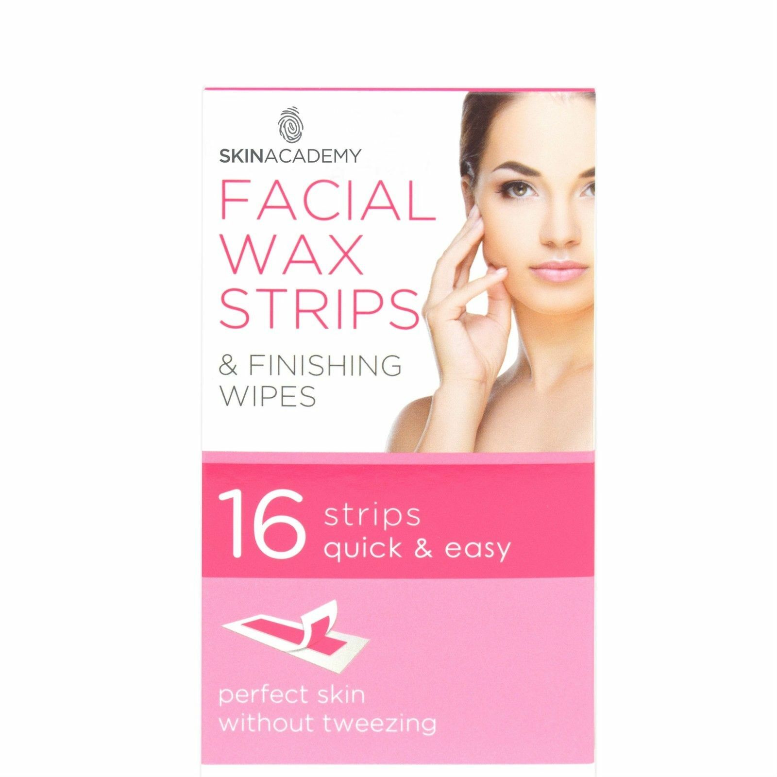 Facial / Eyebrow Wax Strips Shaping Stencil Perfect Brows Facial No