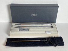 CROSS CLASSIC CENTURY LUSTROUS CHROME BALLPOINT PEN  0.5 PENCIL 3501 USA MADE