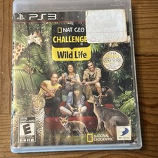 Nat Geo Challenge Wild Life (Nintendo Wii, 2010) Complete w/ Manual TESTED 