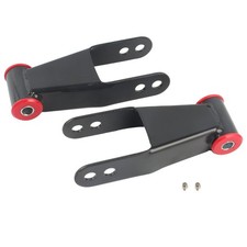 2 inch Rear Lowering Shackle Compatible with 1999-2019 Silverado Sierra 1500,...