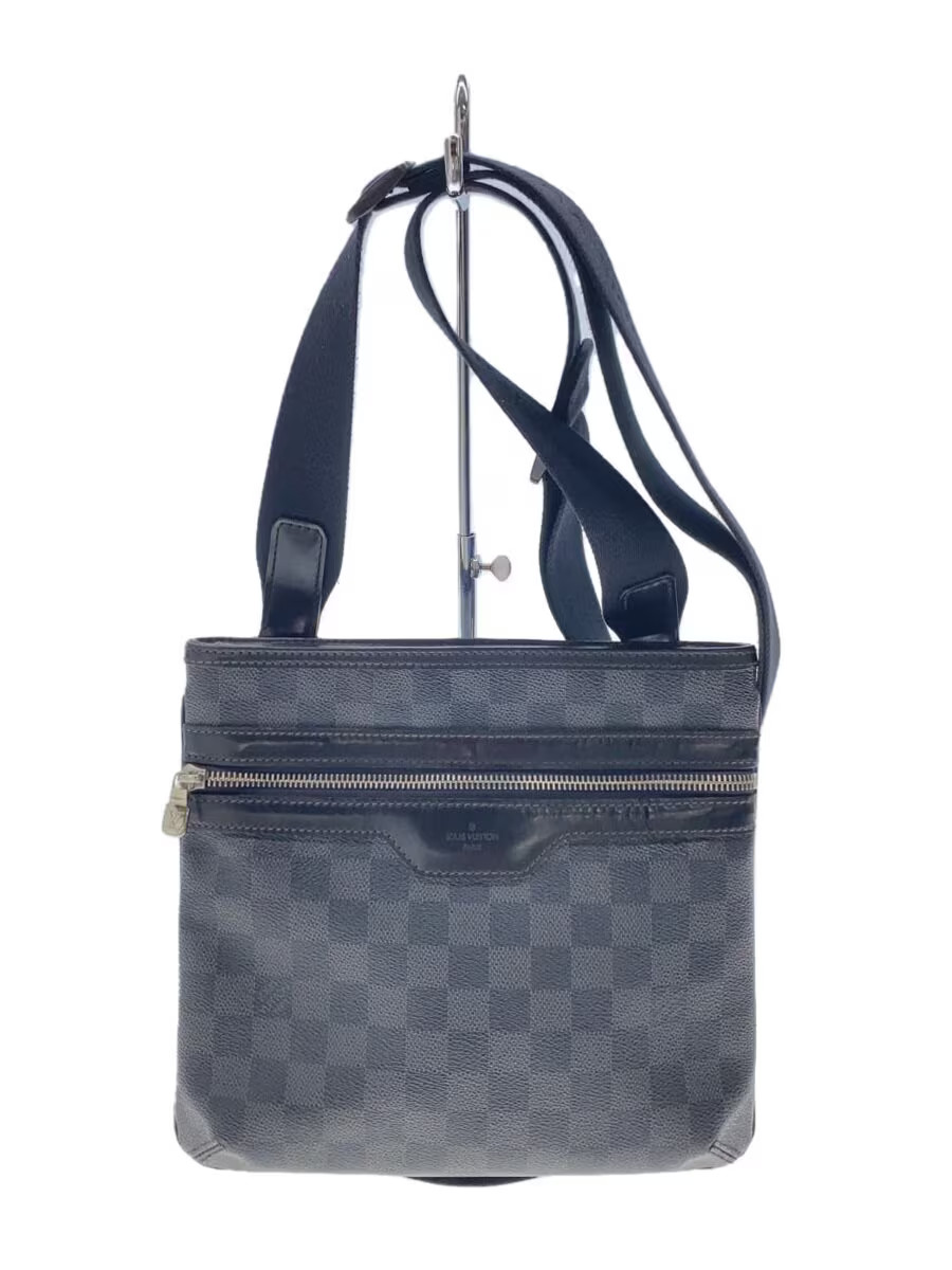 LOUIS VUITTON Thomas Damier Graphite BLK PVC BLK Allover Shoulder Bag