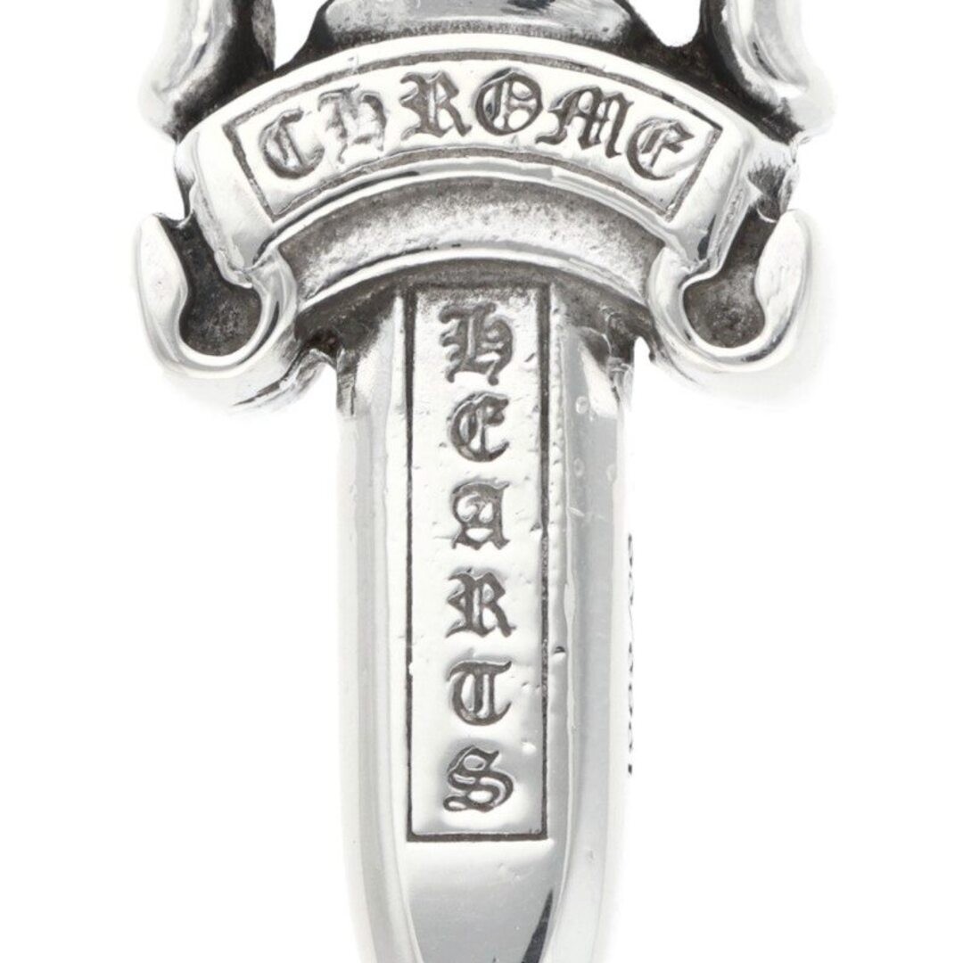 Chrome Hearts Double Dagger Silver Necklace Top Men's Used b97abd56d437a1ec1b7f3 thumbnail 4