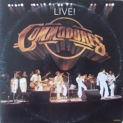 Commodores Live! GATEFOLD Motown 2xVinyl LP