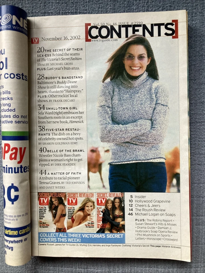 TV Guide November 16-22, 2002: The Secret Story - Image 2 of 3