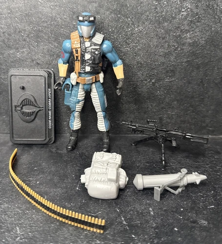 G.I. Joe Cobra Heavy Weapons Viper Extreme Conditions Set 2008 Hasbro Nice