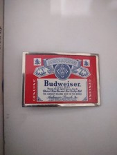 Buckle Budweiser Belt Buckle Vintage Anheuser Busch Label Rare