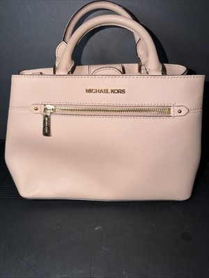 Michael Kors Hailee Medium Saffiano Leather Satchel Crossbody Bag  NWOT NO STRAP