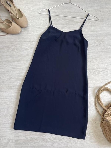 Women AllSaints Dress Navy 32 / XXS / 40