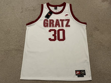 Nike Rasheed Wallace 1993 Gratz High School 3XL Sewn White Jersey TAG NWT Rare