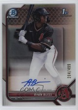 2022 Bowman Chrome Prospect Auto Refractor 204/499 Ryan Bliss #CPA-RB Auto pe8