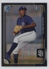 2015 Bowman Draft Chrome Asia Exclusive Black Refractor Austin Smith #180 g6p