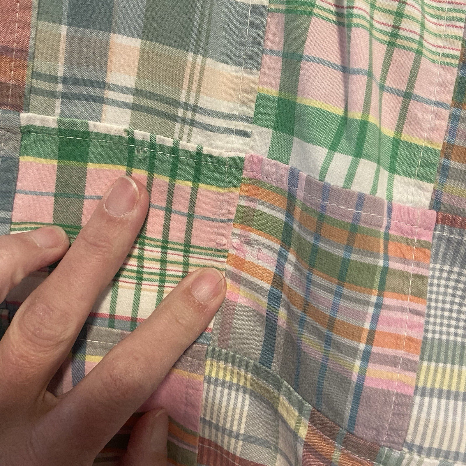 Orvis Women’s Pants Size Large Patchwork Multicol… - image 5