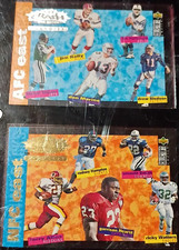 Upper Deck Crash the Game 1995 NFL Trading Cards - Dan Marino, Drew Bledsoe